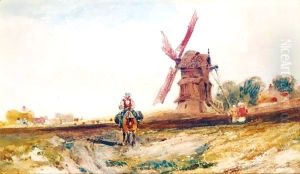 Old Mill, Danbury, Essex by Peter de Wint