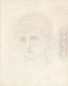 Head Of A Girl by Henry Holiday