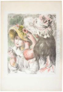 Le Chapeau Epingle, 2eme Planche by Pierre Auguste Renoir