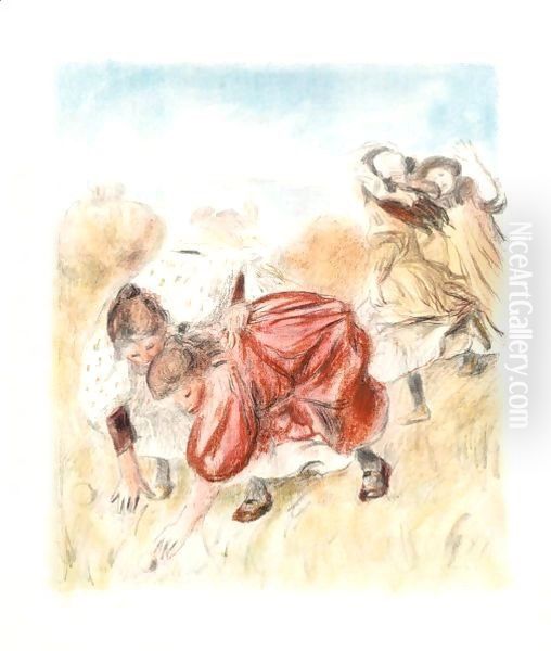 Enfants Jouant A La Balle - view 1