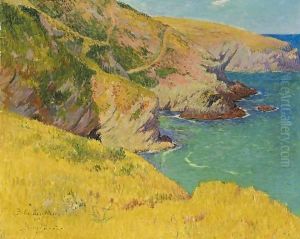 Belle-Ile-En-Mer, Falaises by Henri Moret