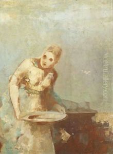 La Servante by Odilon Redon