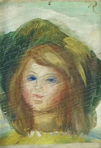 Jeune Fille by Pierre Auguste Renoir