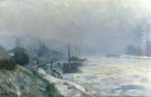La Seine En Hiver