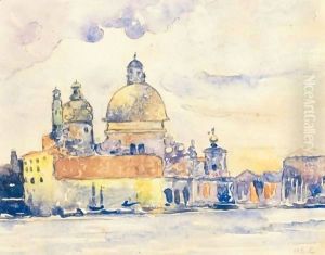 L'Eglise De La Salute, Venise by Henri Edmond Cross
