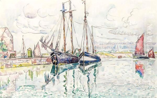 Voiliers Au Port De Saint Vaast La Hougue - view 1