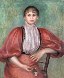 La Belle Cabaretiere by Pierre Auguste Renoir