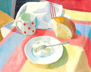 Still Life With Bread by Karoly Patko