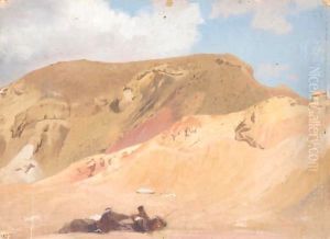 Halte Dans Le Desert by Jean-Leon Gerome