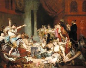 Le Harem 2 by Fernand-Anne Piestre Cormon