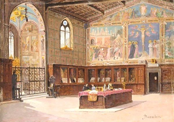 The Sacristy Of The Church Of Santa Croce, Florence - view 1