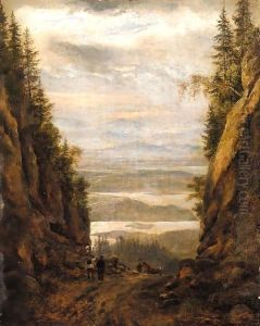 Utsikt Fra Krokkleiva (View From Krokkleiva, Norway) by Johan Christian Clausen Dahl