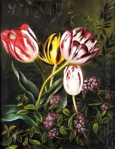 Tulipaner (Tulips) by Johan Laurentz Jensen