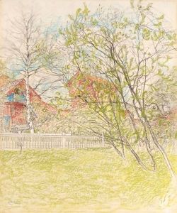 Brygghuset (The Log Cabin) by Carl Larsson