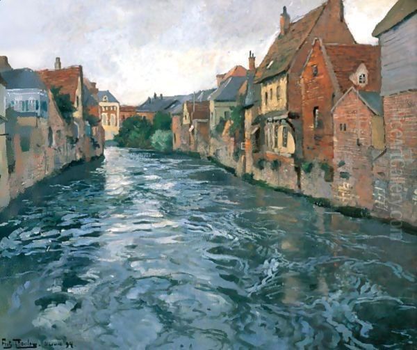 Bord De Riviere, Vue D'Abbeville - view 1