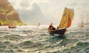 Pa Solfylte Bolger (Upon Sunny Waves) by Hans Dahl