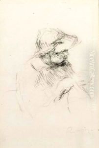 Portrait Of A Girl 2 by Pierre Auguste Renoir