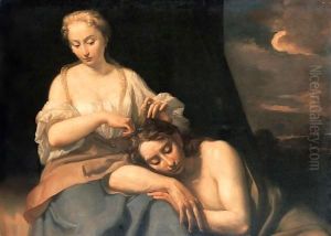 Dalila E Sansone by Antonio Gherardi