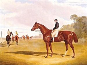 Mundig With William Scott Up, At The Start Of The 1835 Derby by John Frederick Herring Snr