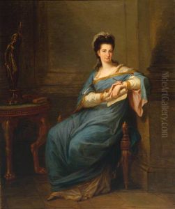 Portrait Of A Lady by Angelica Kauffmann
