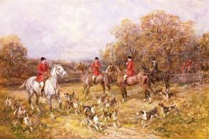 The Fox Hunt by Heywood Hardy