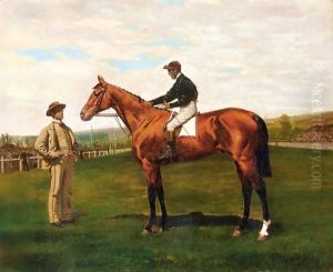 Glaneuse On A Racecourse by Jean Baptiste Edouard Detaille