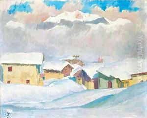 Winterlandschaft, 1927 by Giovanni Giacometti