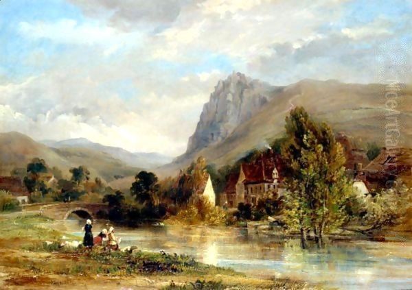 Washing On The River - view 1