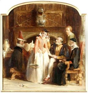 Scene From 'Kenilworth' By Sir Walter Scott