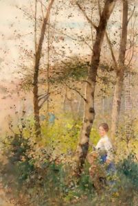 A Walk In The Woods by Hector Caffieri