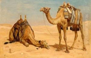 Resting From The Day's Journey by Frederick Goodall
