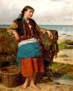The Oyster Gatherer by Haynes King