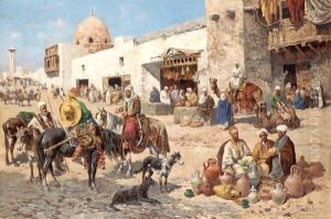 Arab Marketplace by Giuseppe Gabani
