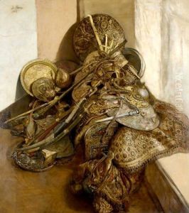 A Trophy Of Arms by Vasili Vasilyevich Vereshchagin