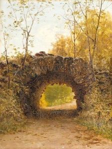 Old Stone Bridge by Gavril Kondratenko