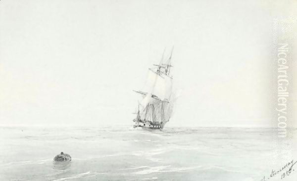 Ship On The Ocean - view 1