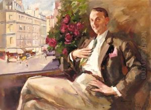 Portrait Of Fedor Chaliapin by Konstantin Alexeievitch Korovin