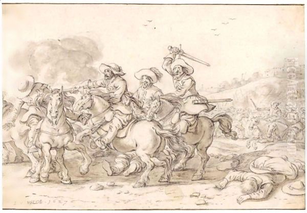 Cavalry Battle - view 1