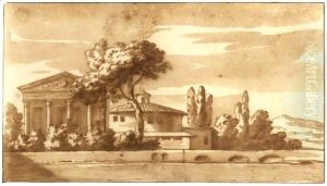 View Of San Stefano Rotondo, Rome