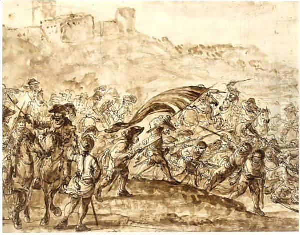 A Battle Scene - view 1
