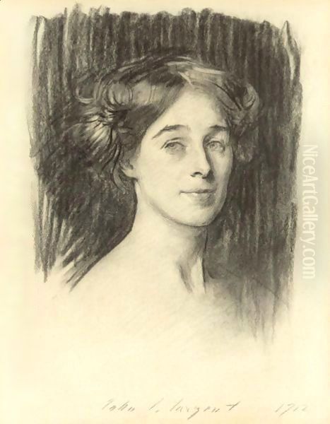 Portrait Of Mrs. Reginald Grenville Eves - view 1