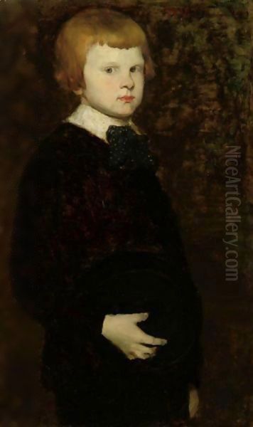 Portait Of A Young Boy (Son Of Karl Theodor Von Piloty) - view 1