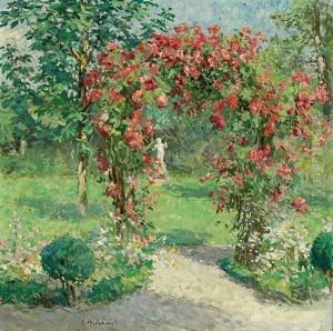 The Crimson Rambler by Gari Julius Melchers