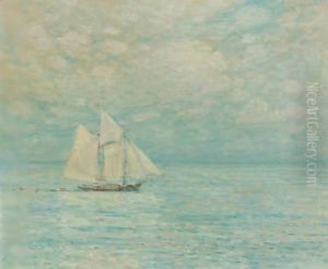 Sailing On Calm Seas, Gloucester Harbor