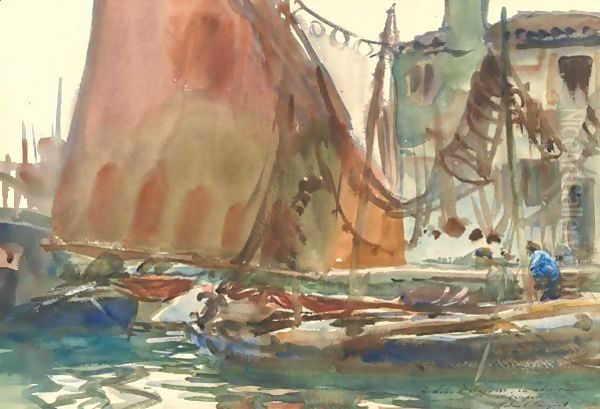 Drying Sails - view 1