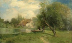 Near East Hampton, Long Island by Thomas Moran