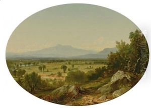 Landscape Mount Chocorua From Conway by John Frederick Kensett