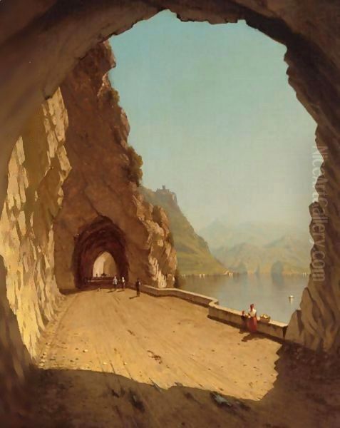 The Galleries Of The Stelvio, Lake Como - view 1