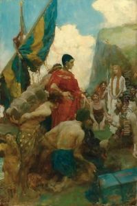 The Phoenician Traders by Howard Pyle