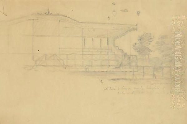 The Grandstand (Study For 'Le Faux Depart') - view 1